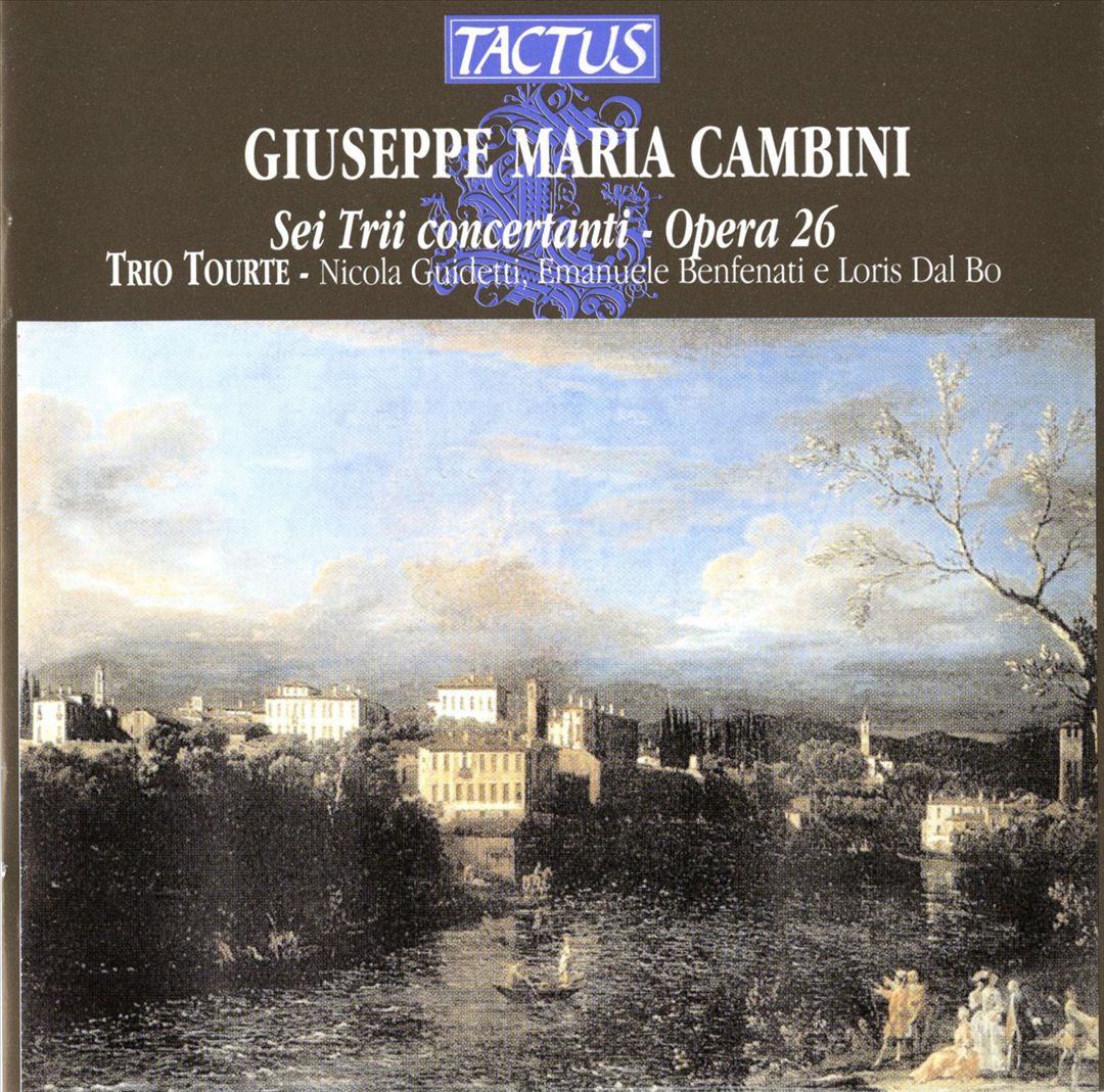 Cambini: Sei Trii concertanti, Opera 26 cover art