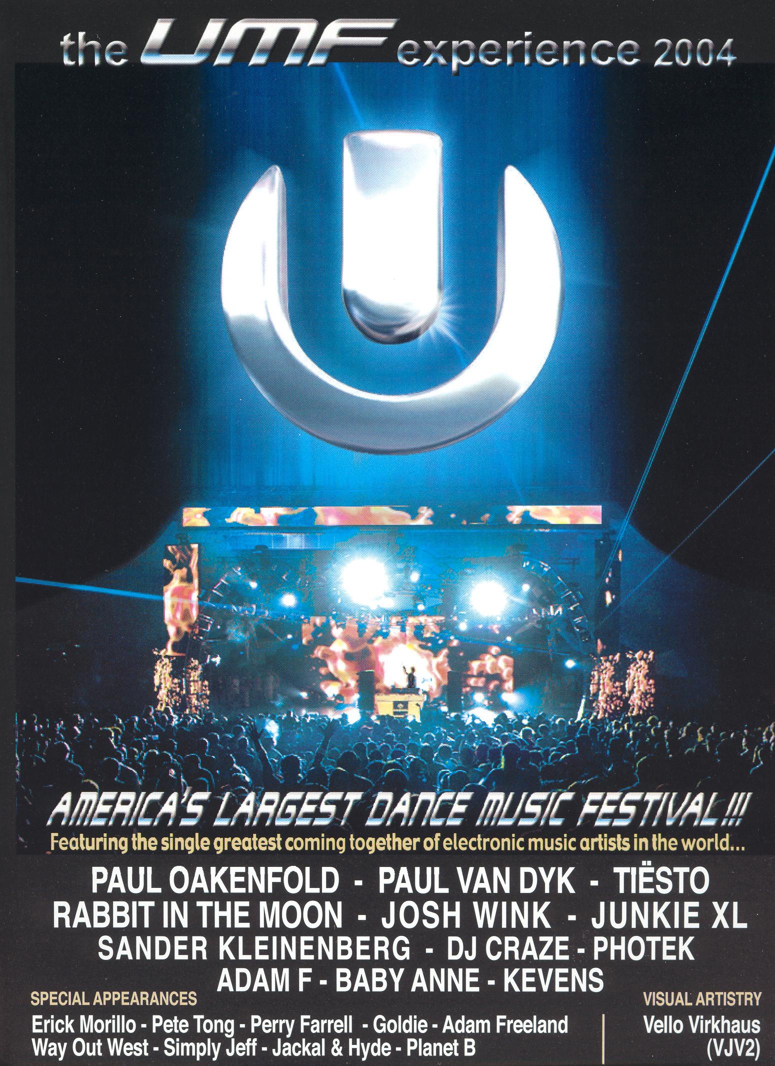 UMF Experience 2004: The Sixth Annual cover art