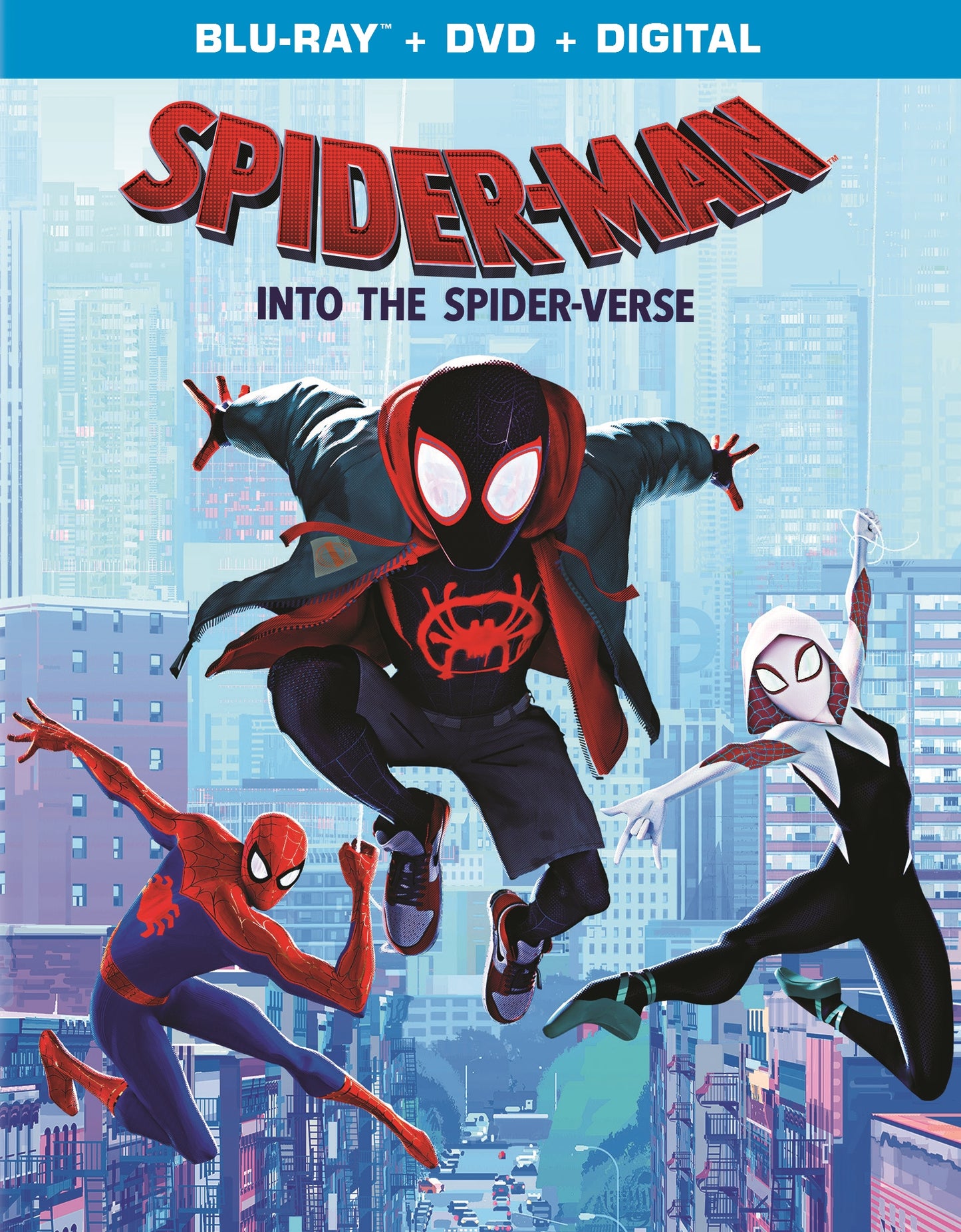 Spider-Man: Into the Spider-Verse [Blu-ray/DVD] cover art