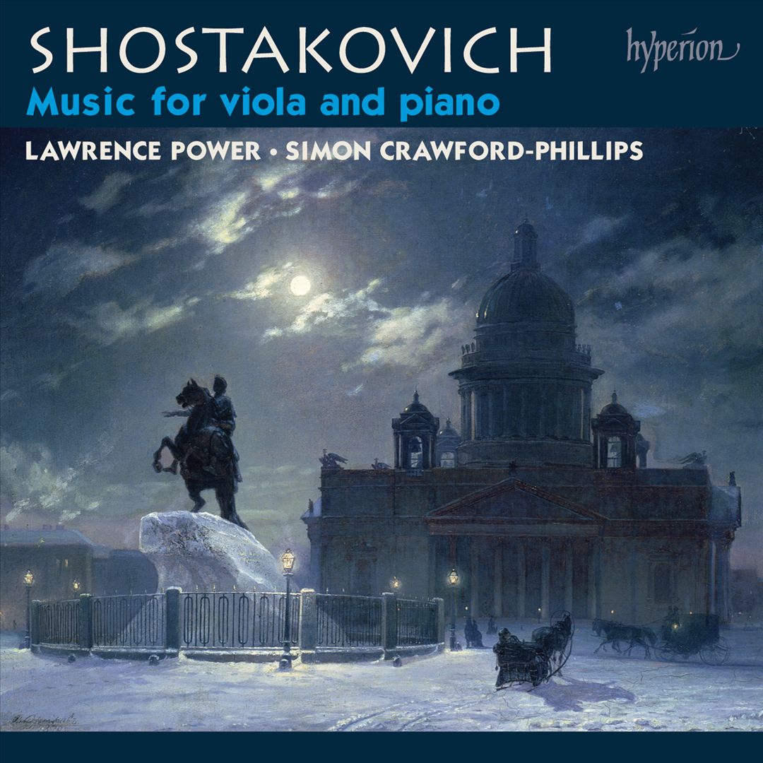 Shostakovich: Music for Viola and Piano cover art
