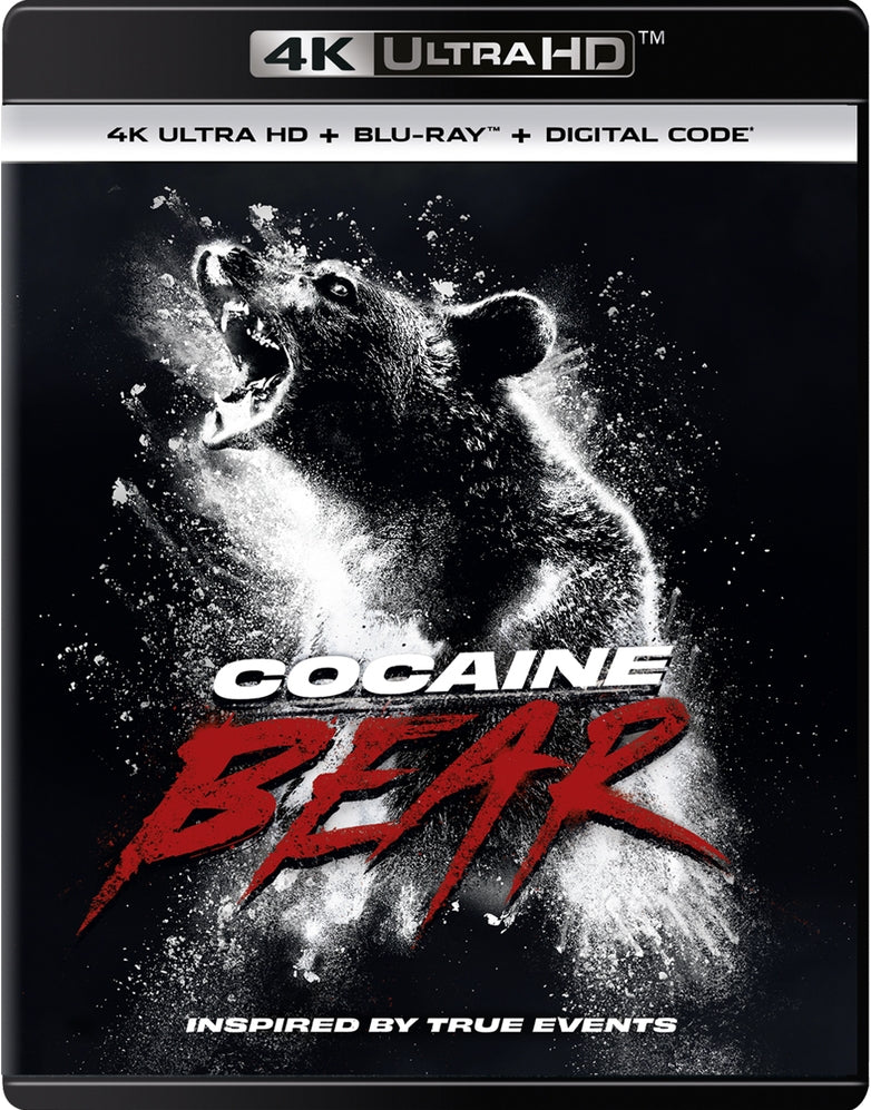 Cocaine Bear [4K Ultra HD Blu-ray] cover art