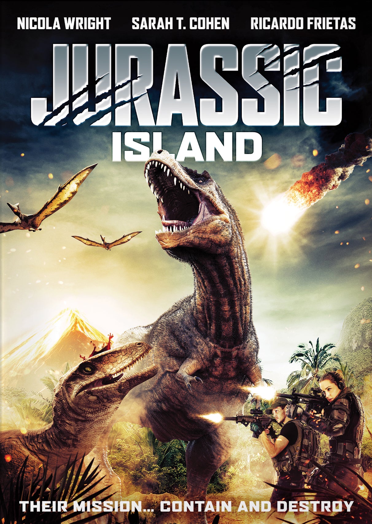 Jurassic Island cover art