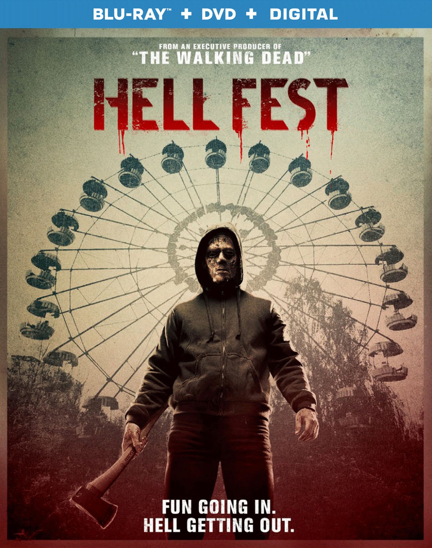 Hell Fest [Includes Digital Copy] [Blu-ray/DVD] cover art