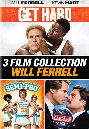 3 Film Collection: Will Ferrell - Get Hard/Semi-Pro/The Campaign cover art