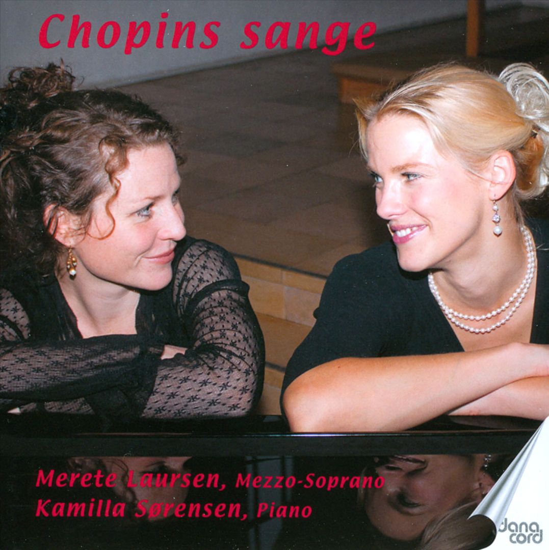 Chopins sange cover art