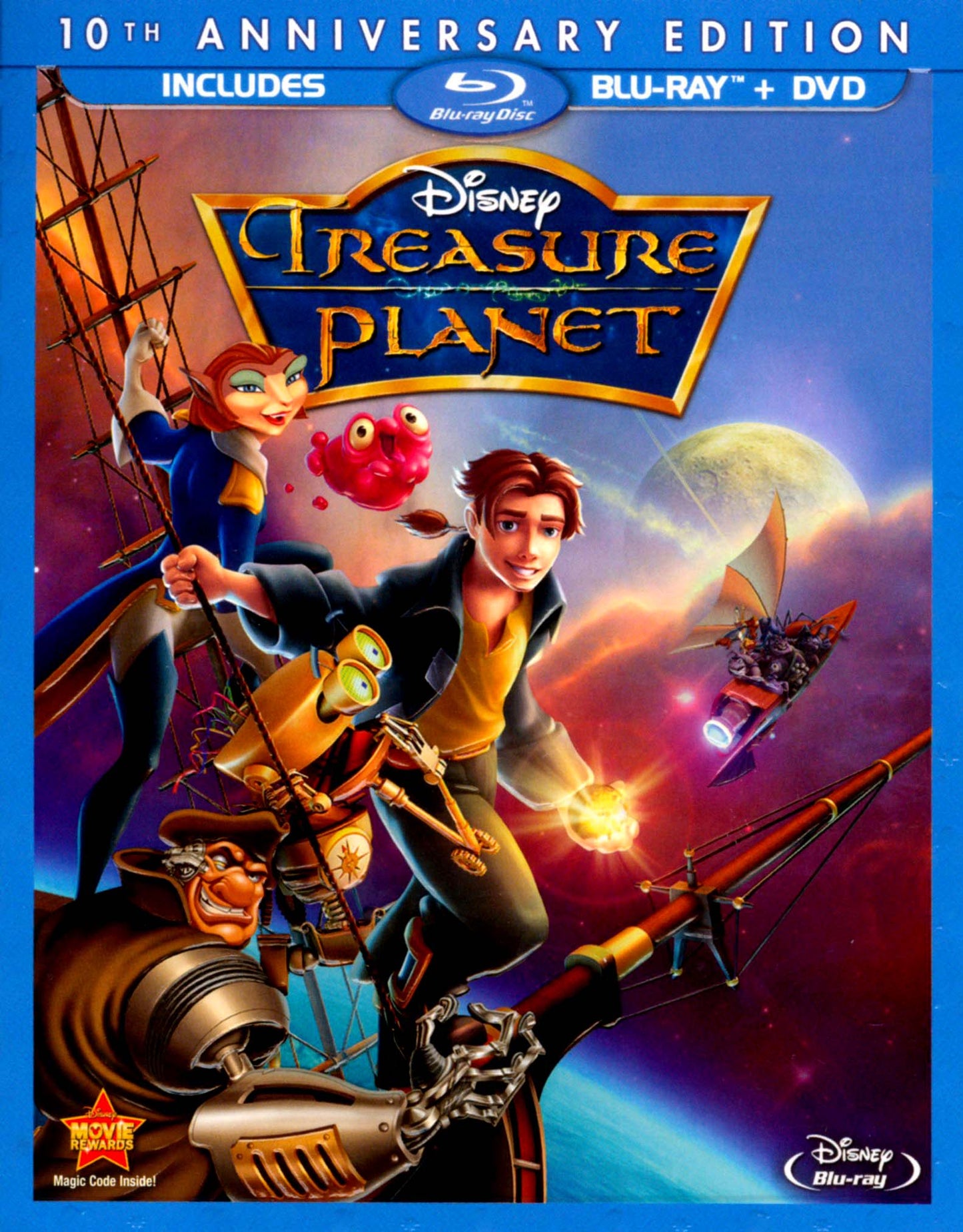 Treasure Planet [10th Anniversary Edition] [Blu-ray] cover art