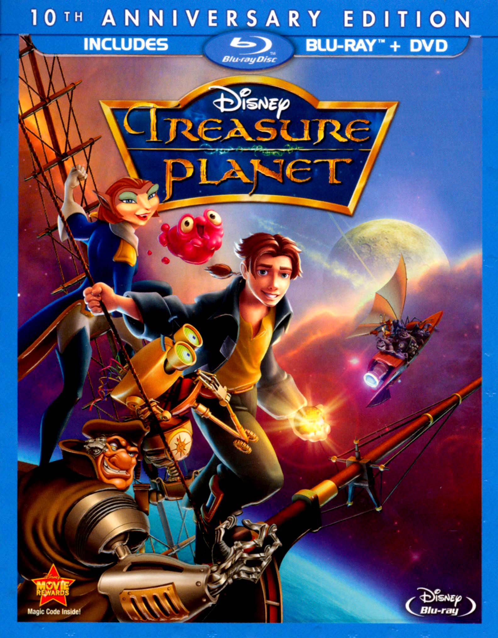 Treasure Planet [10th Anniversary Edition] [Blu-ray] cover art
