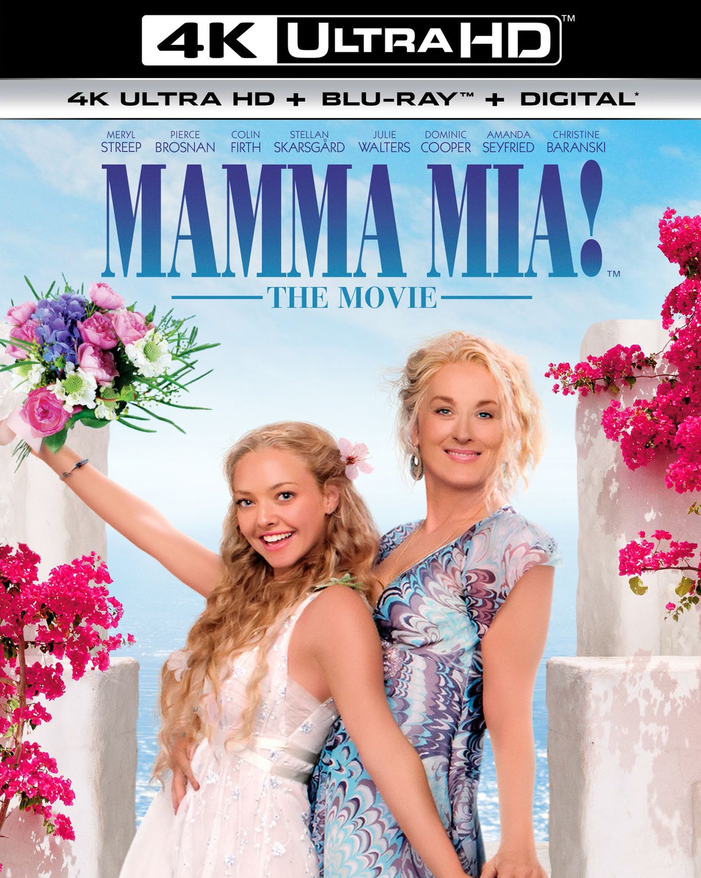 Mamma Mia! The Movie [4K Ultra HD Blu-ray/Blu-ray] cover art