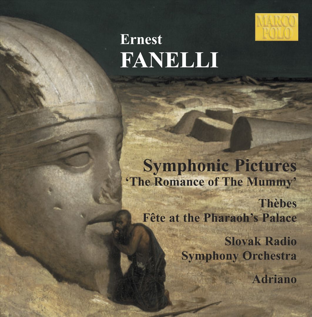 Ernest Fanelli: Symphonic Pictures ("The Romance of the Mummy") cover art