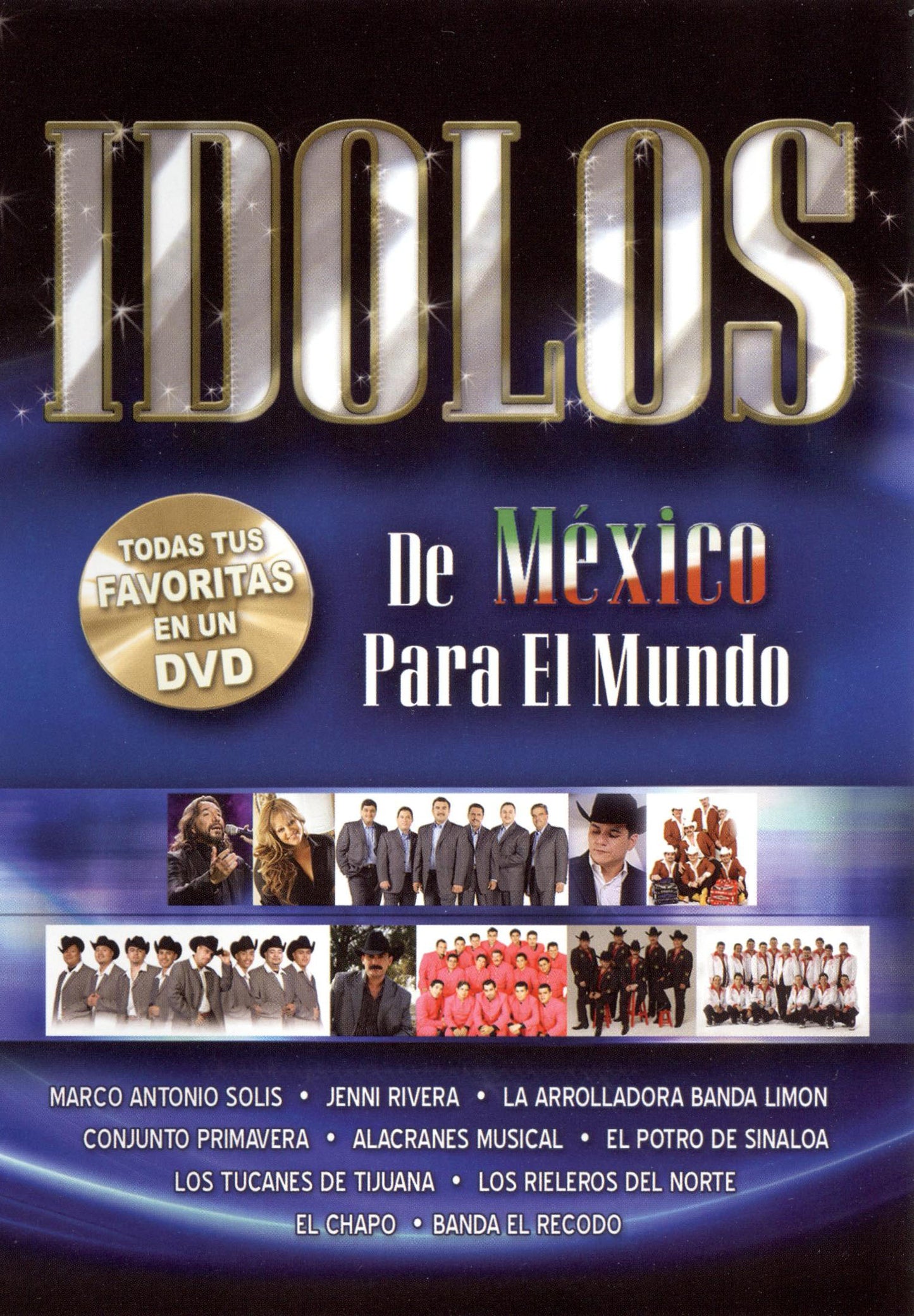 Idolos de Mexico Para el Mundo cover art