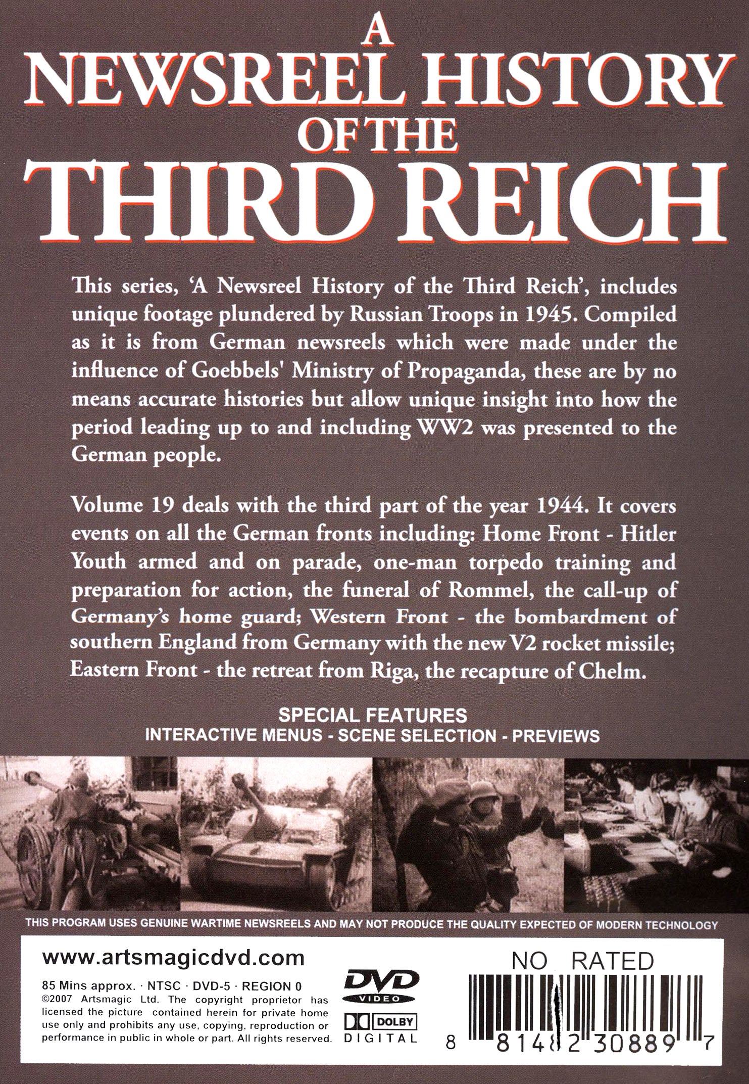 Newsreel History of the Third Reich, Vol. 19 cover art