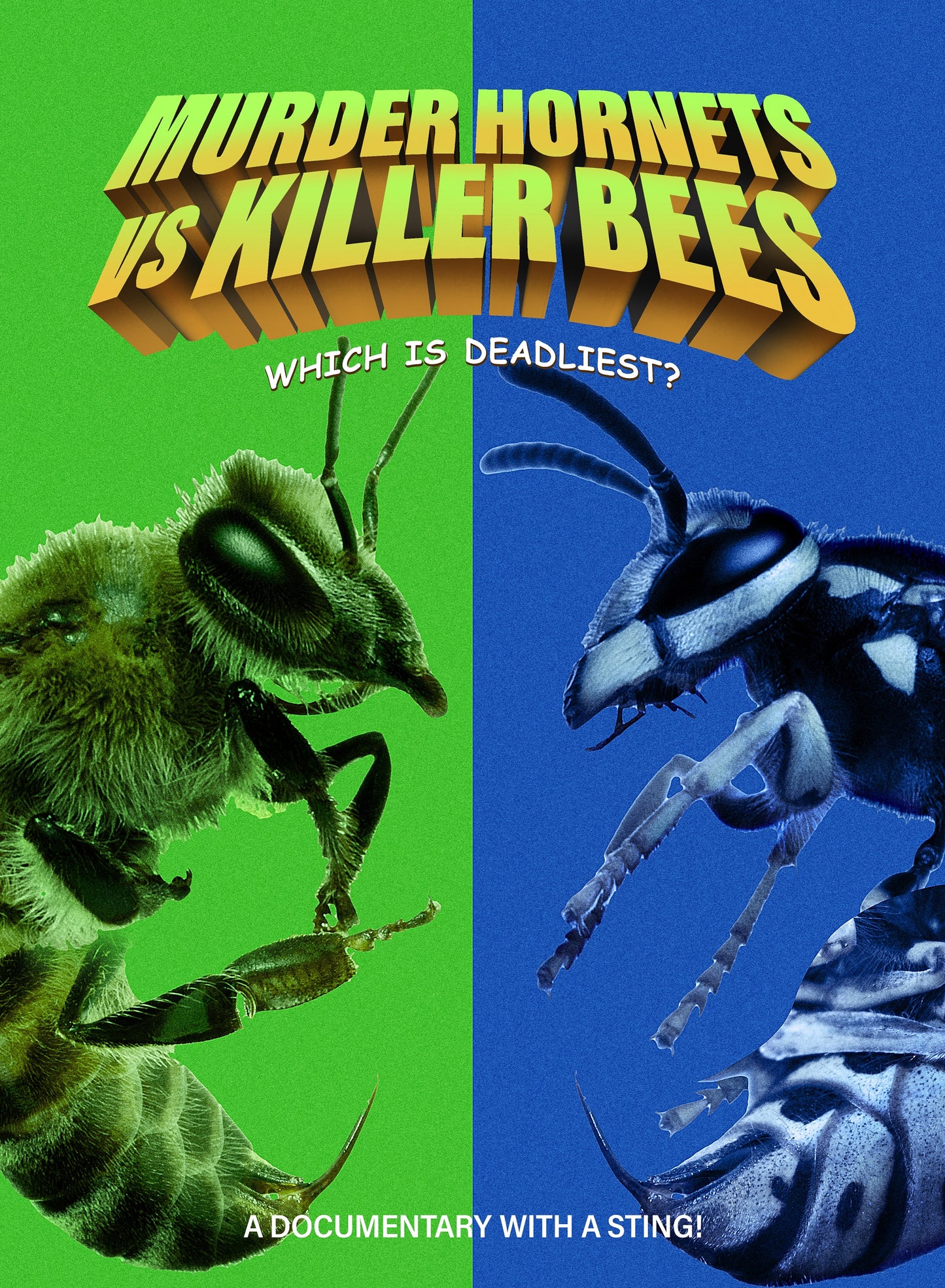 Murder Hornets vs. Killer Bees cover art