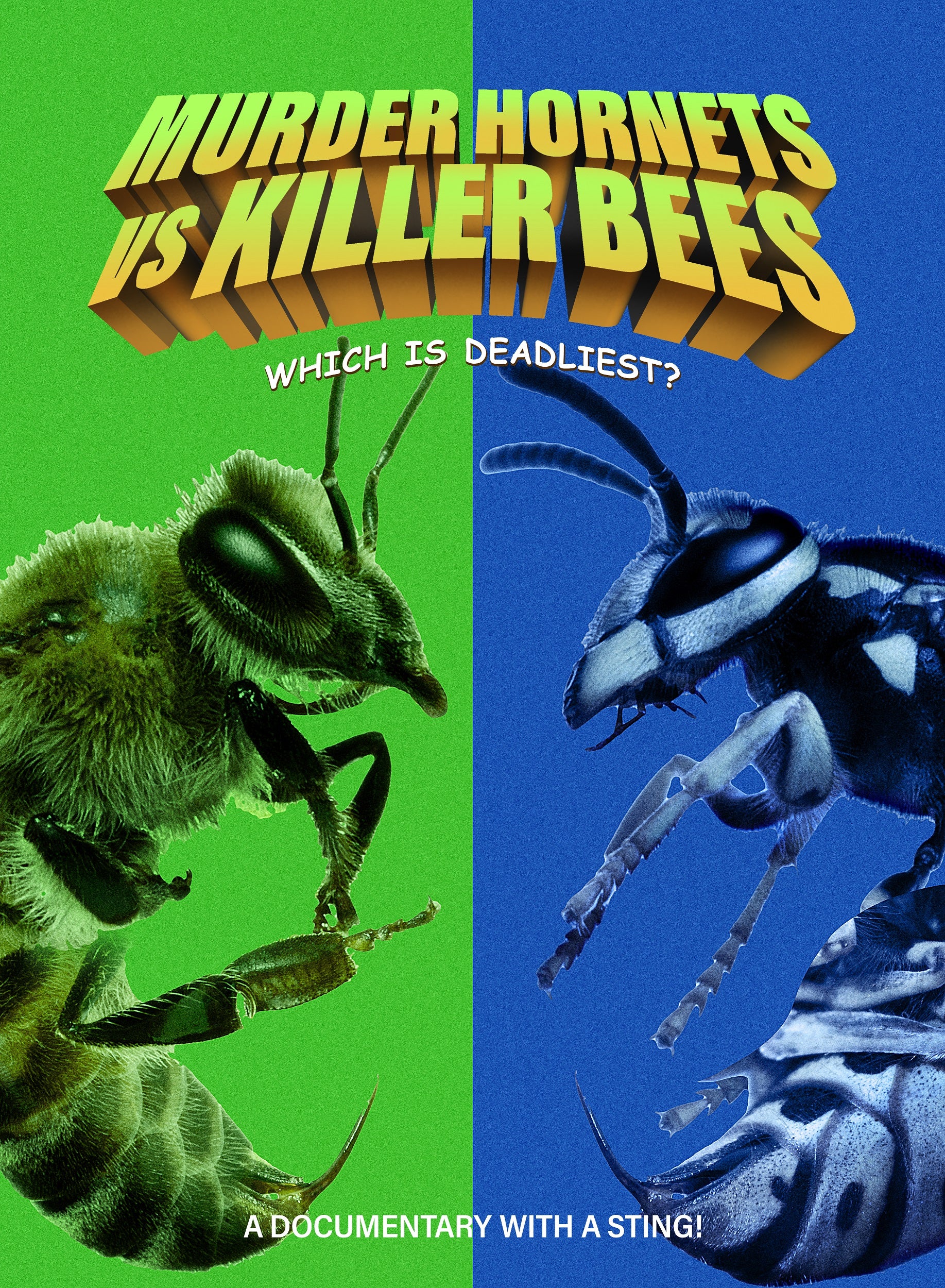 Murder Hornets vs. Killer Bees cover art