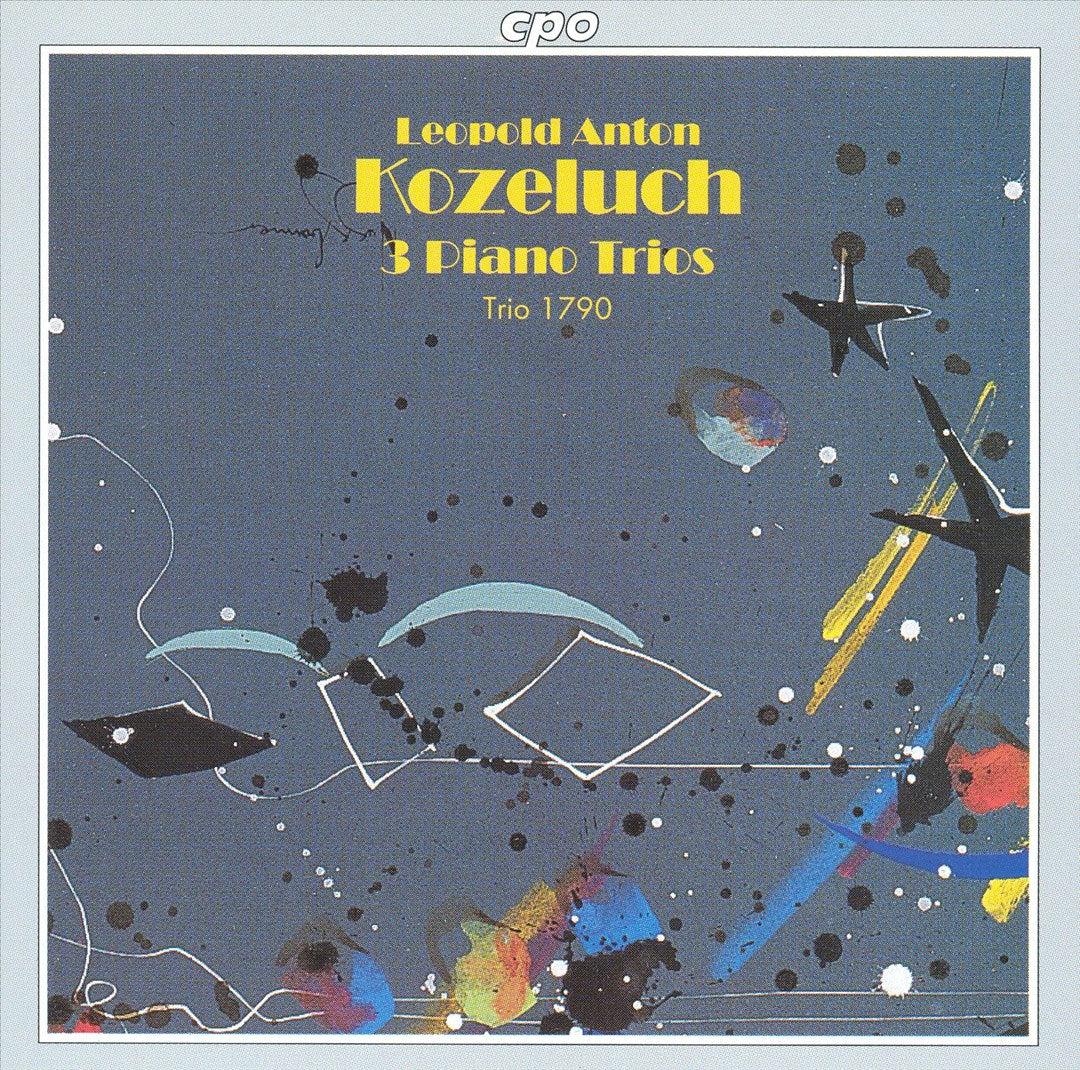 Leopold Anton Kozeluch: 3 Piano Trios cover art