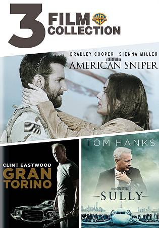American Sniper/Gran Torino/Sully cover art