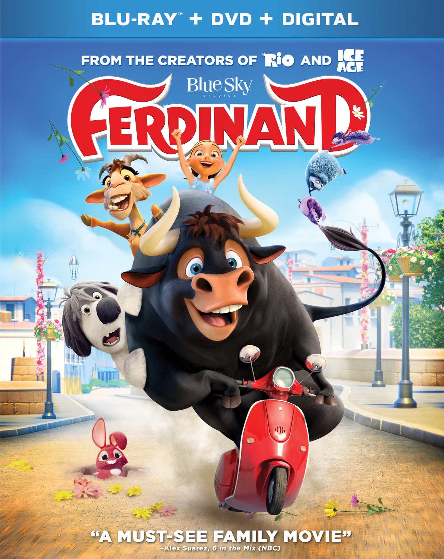 Ferdinand [Includes Digital Copy] [Blu-ray/DVD] cover art