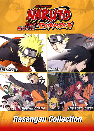 Naruto Shippuden the Movies: Rasengan Movie Collection cover art