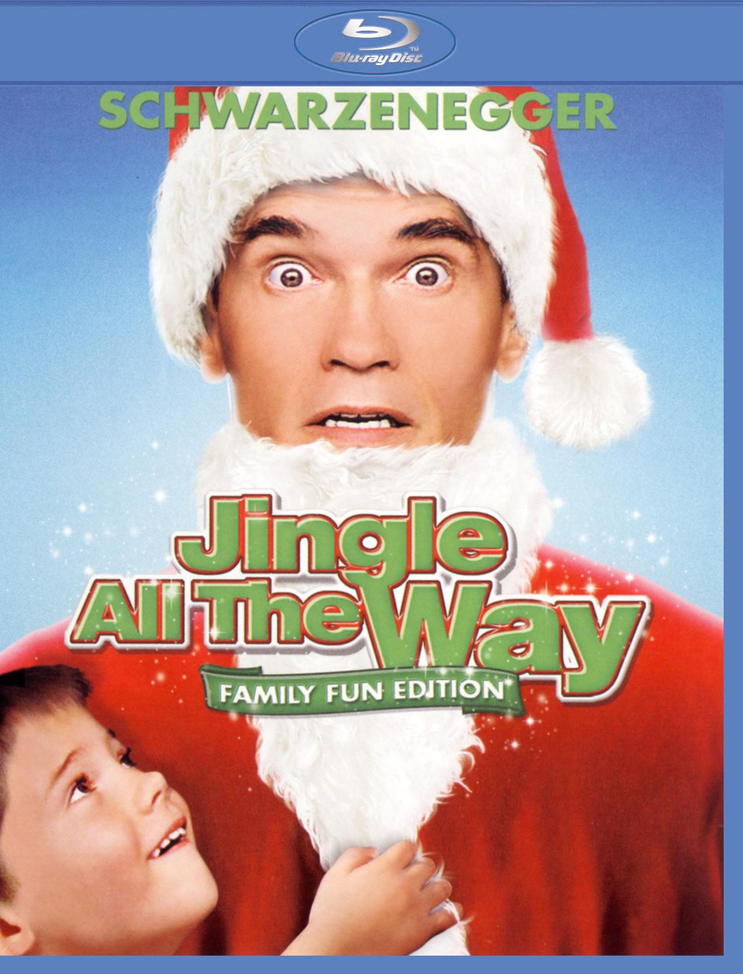 Jingle All the Way [Family Fun Edition] [Extendeed Version] [WS] [2 Discs] [Blu-ray] cover art