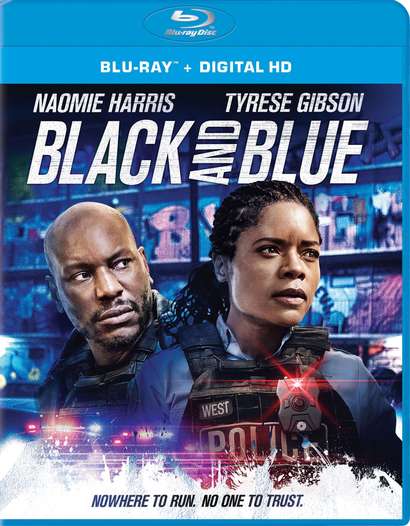 Black and Blue [Includes Digital Copy] [Blu-ray] cover art