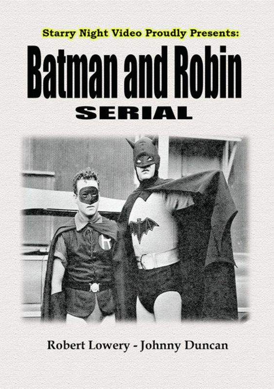Batman and Robin cover art