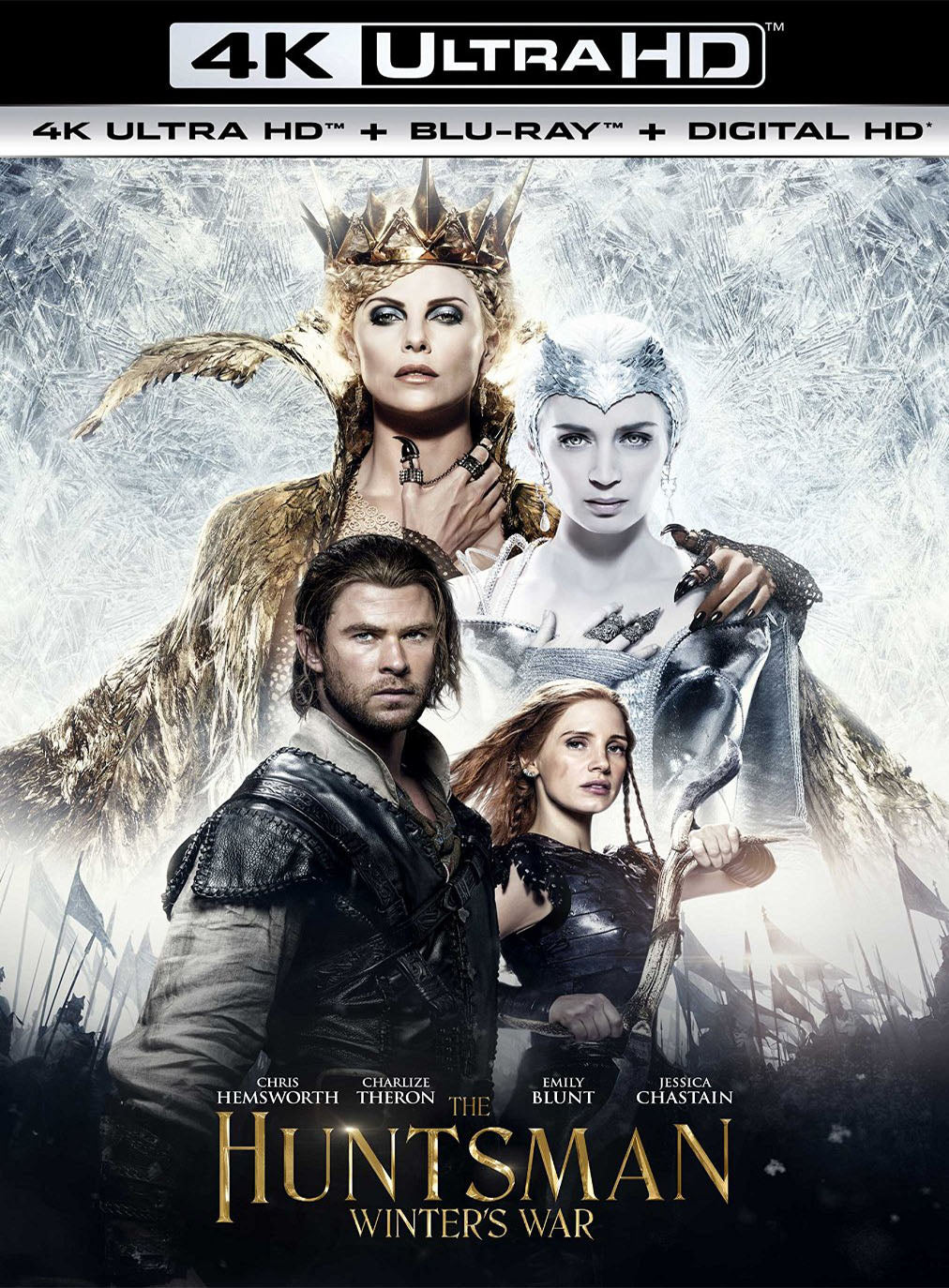 Huntsman: Winter's War [Includes Digital Copy] [4K Ultra HD Blu-ray/Blu-ray] cover art