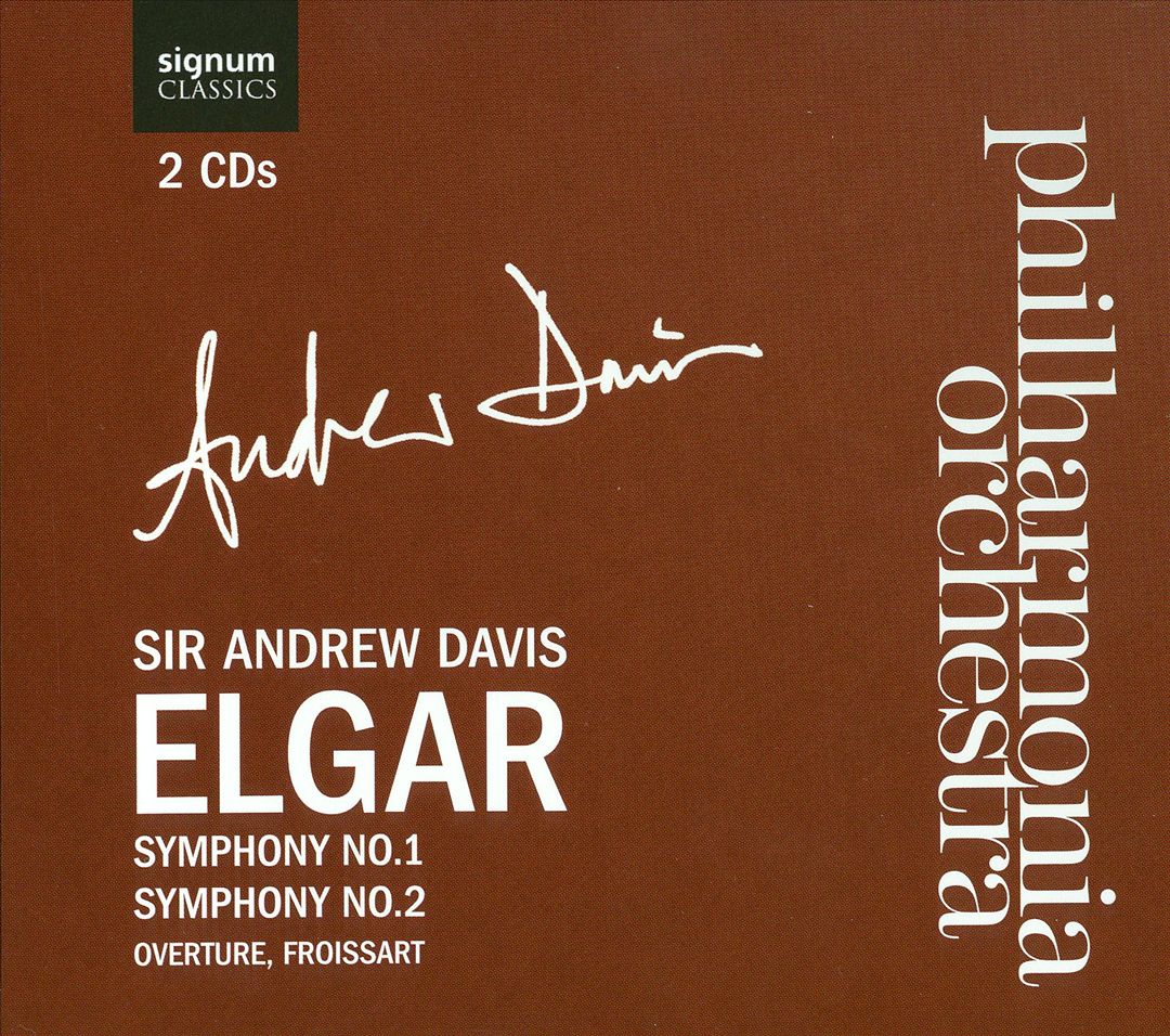 Elgar: Symphonies No. 1 & 2 cover art