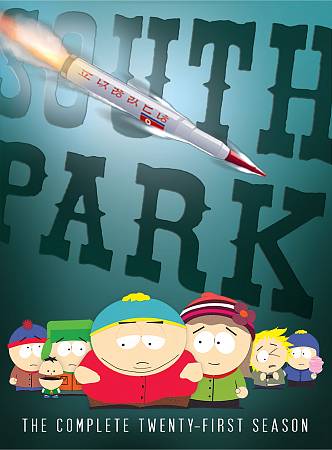 South Park: The Complete Twenty-First Season cover art