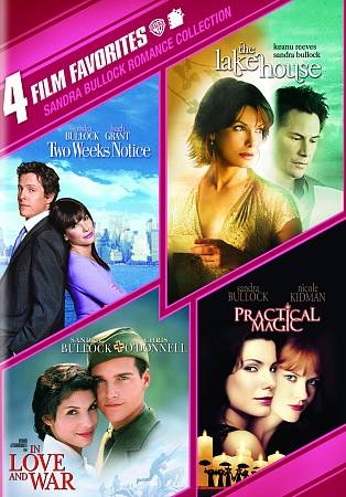 Sandra Bullock Romance Collection: 4 Film Favorites cover art