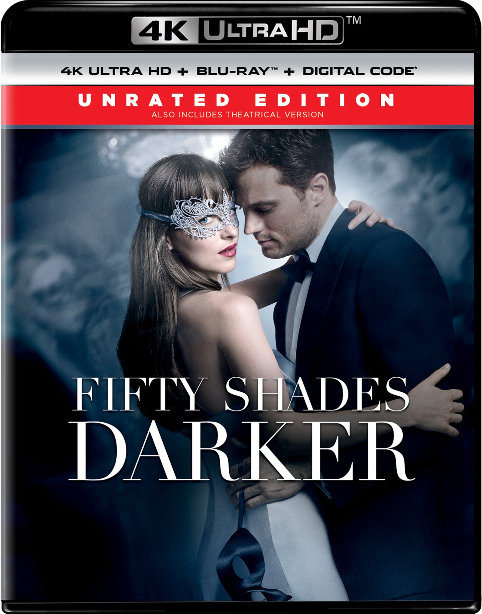 Fifty Shades Darker [Includes Digital Copy] [4K Ultra HD Blu-ray/Blu-ray] cover art