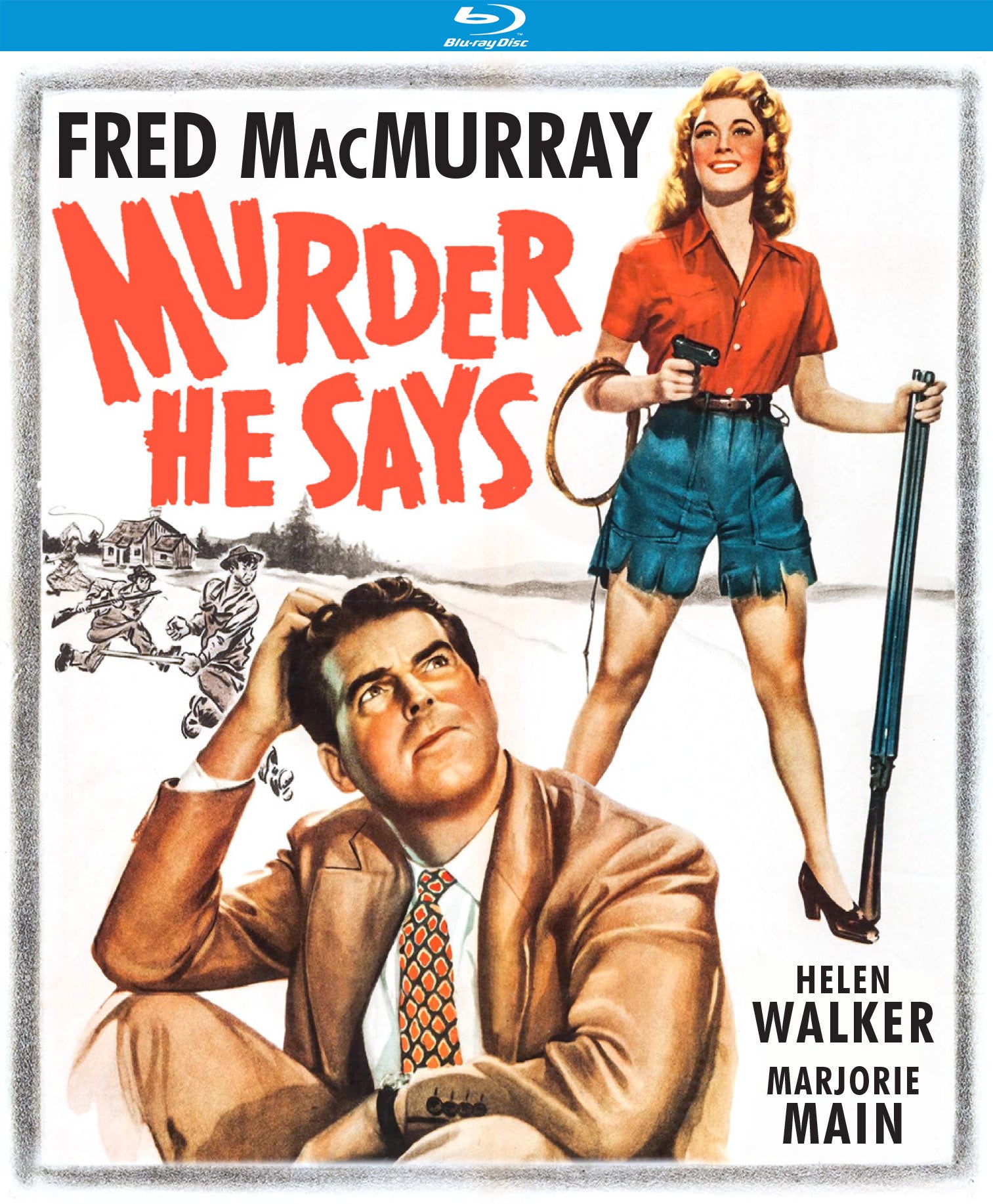 Murder, He Says [Blu-ray] cover art