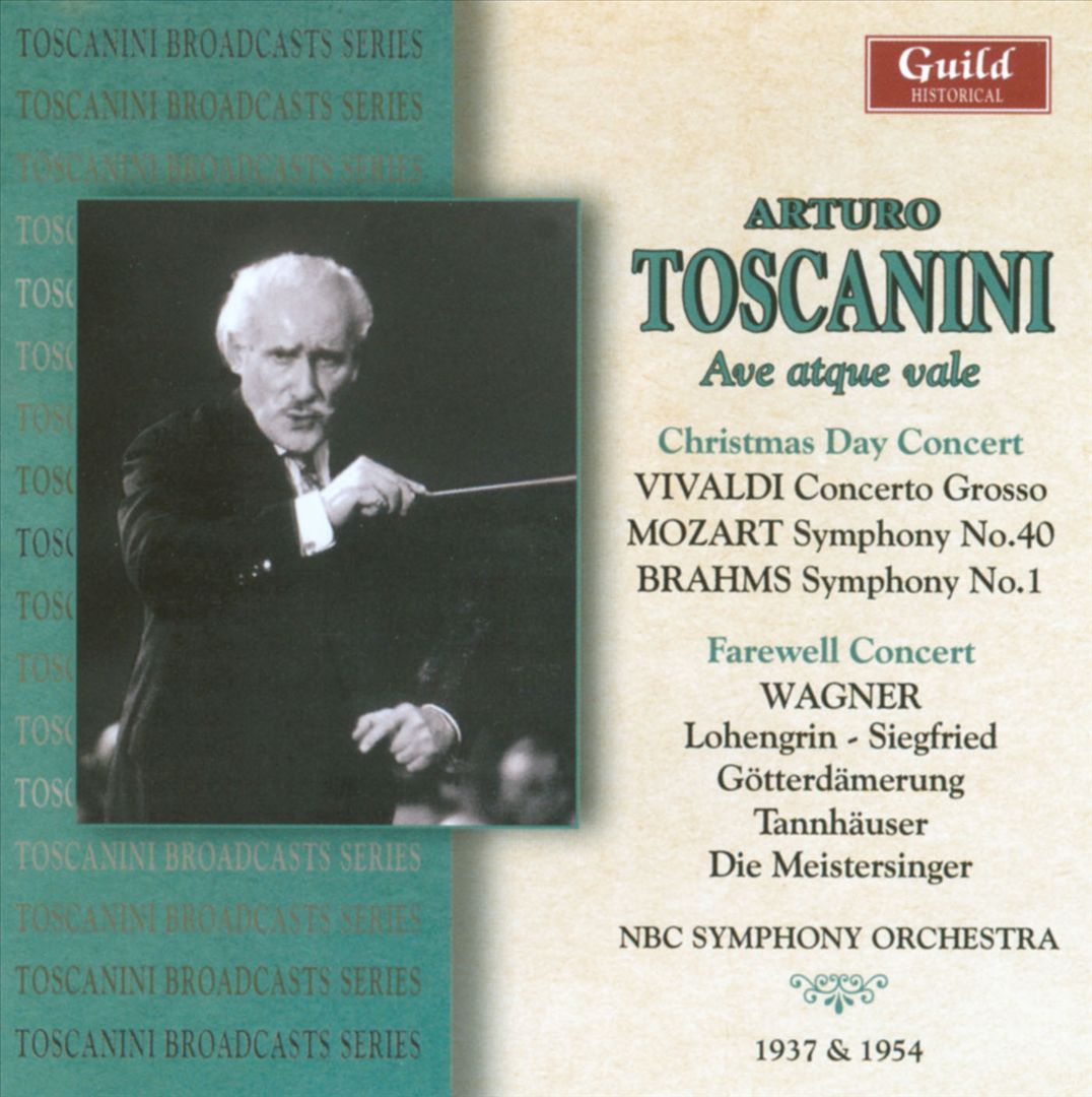 Toscanini: Christmas Day 1937 & Farewell Concert 1954 cover art
