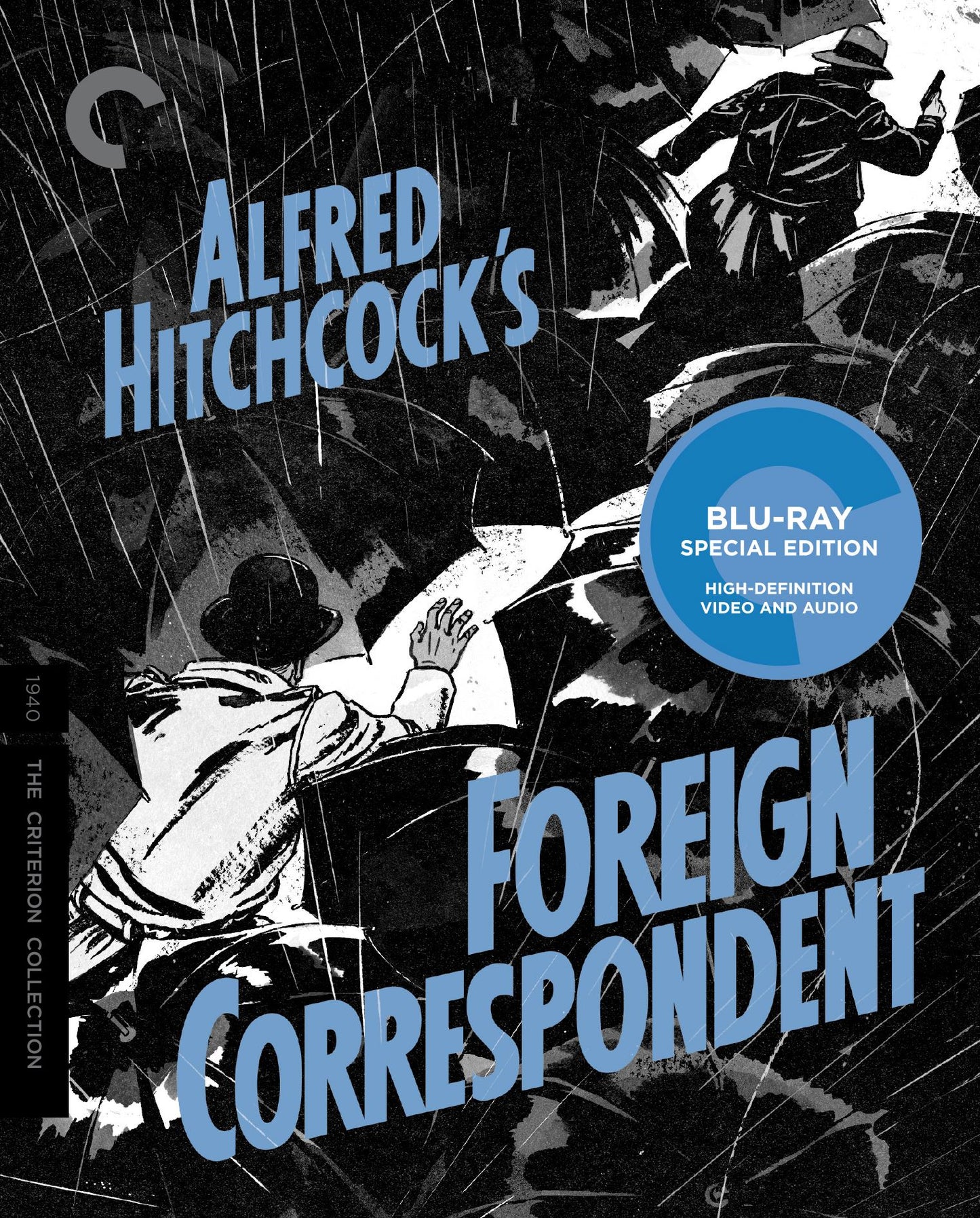 Foreign Correspondent [Criterion Collection] [Blu-ray] cover art