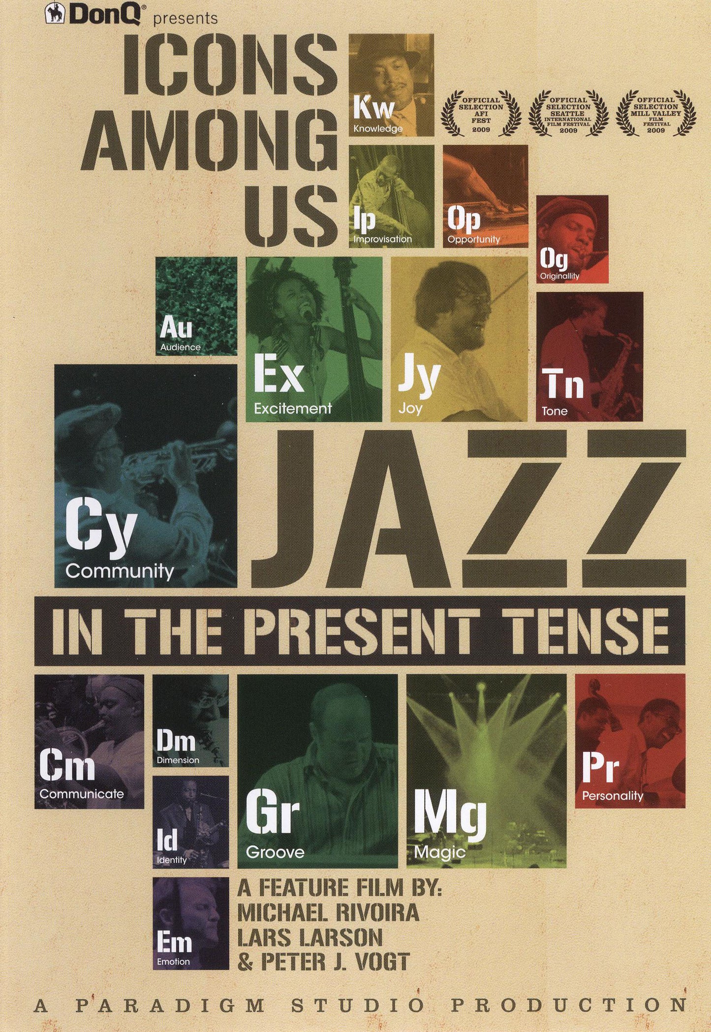 Icons Among Us: Jazz in the Present Tense [DVD] cover art