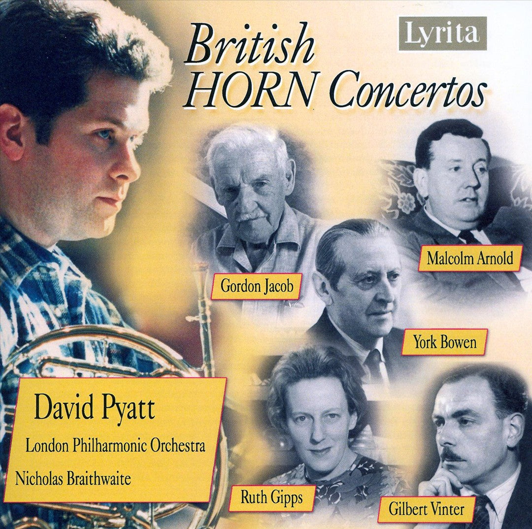 British Horn Concertos cover art