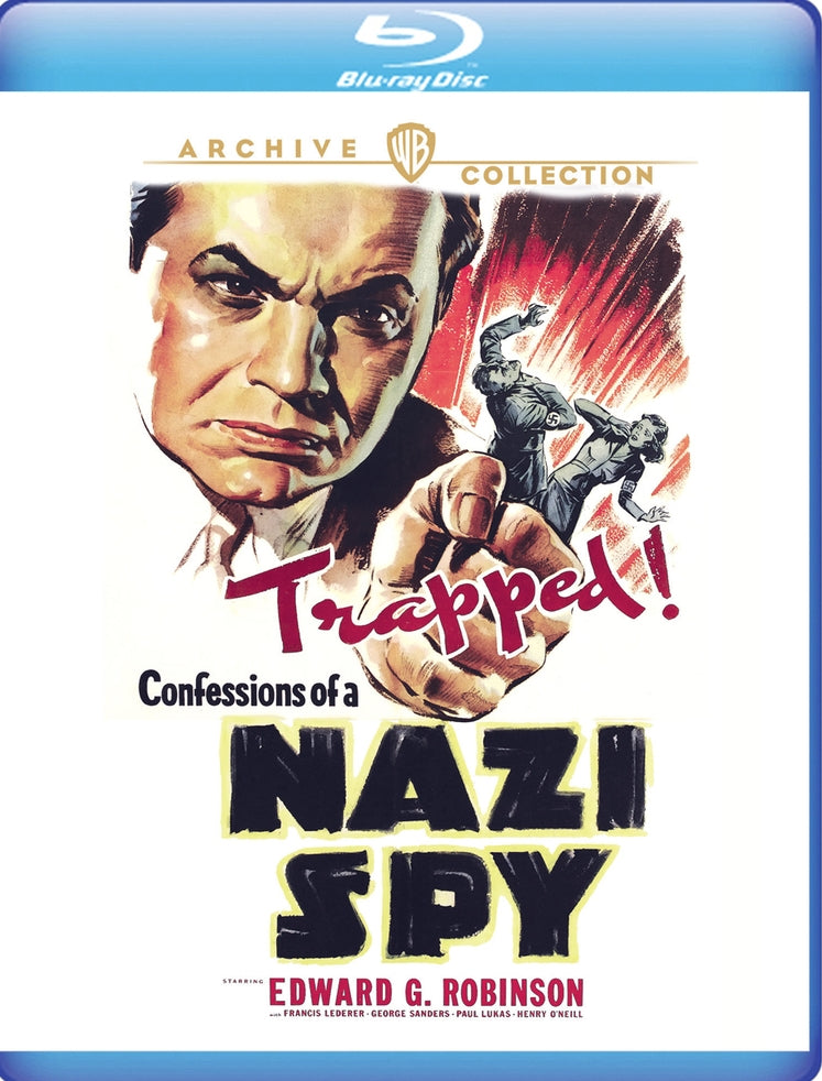 Confessions of a Nazi Spy [Blu-ray] cover art