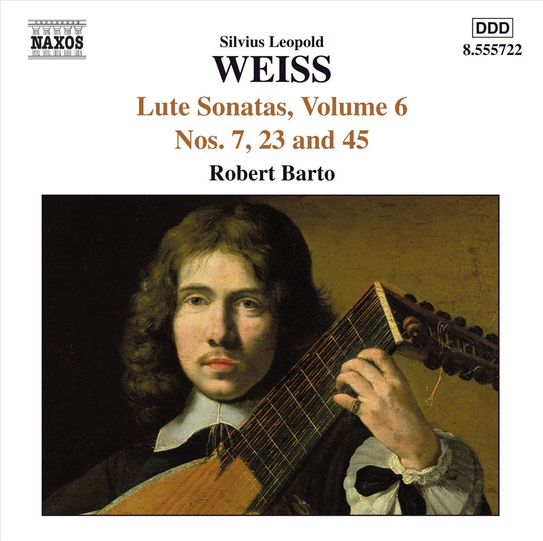 Weiss: Lute Sonatas, Vol. 6 cover art