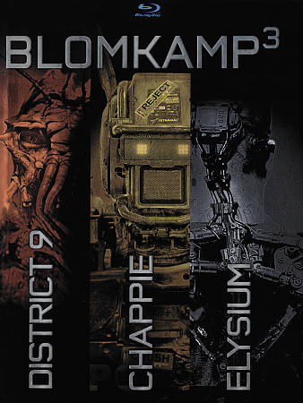 Chappie/District 9/Elysium cover art