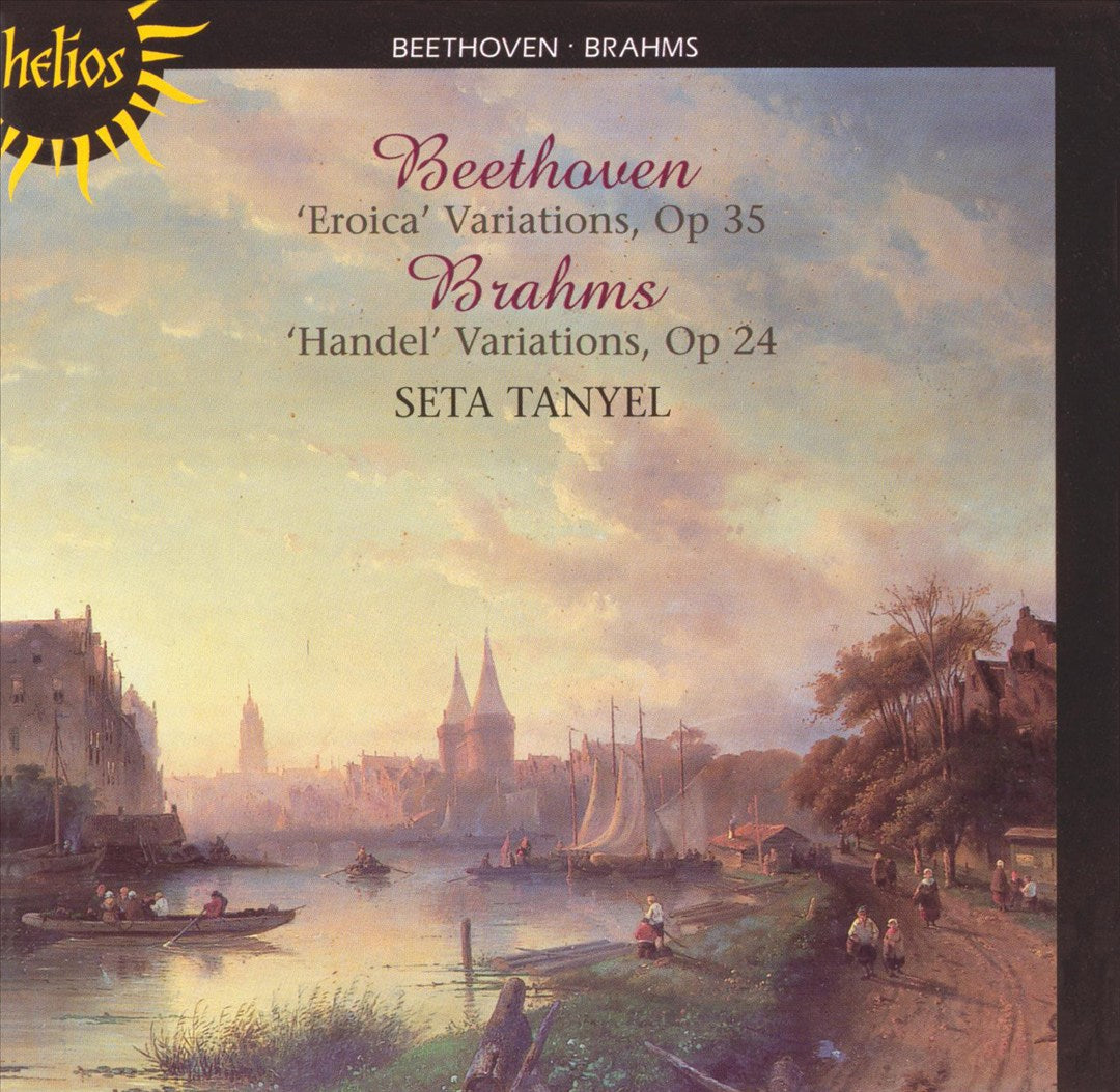 Beethoven: Eroica Variations; Brahms: Handel Variations cover art
