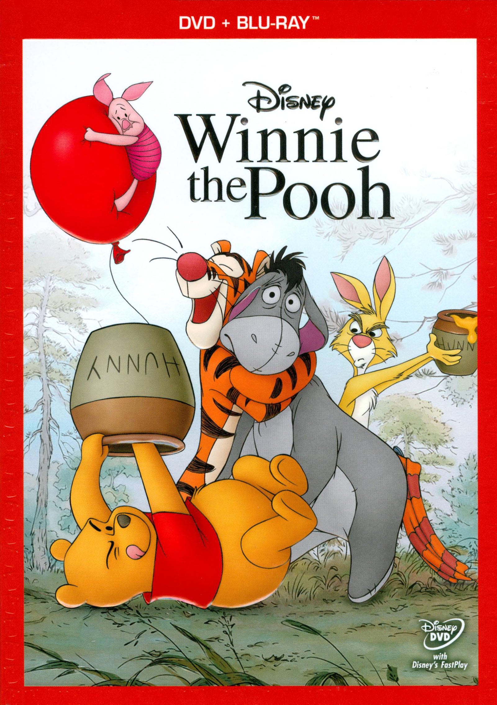 Winnie the Pooh [2 Discs] [Blu-ray/DVD] cover art