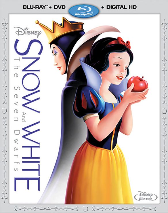 Snow White and the Seven Dwarfs [Includes Digital Copy] [Blu-ray/DVD] cover art