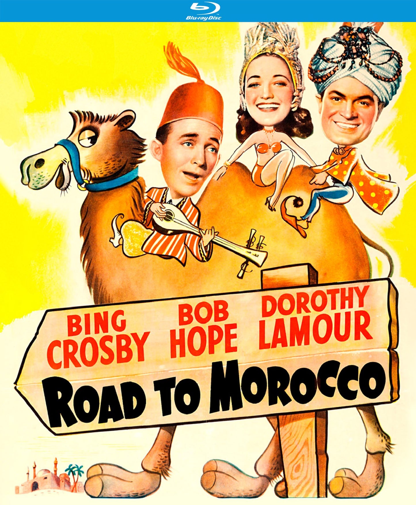 Road to Morocco [Blu-ray] cover art