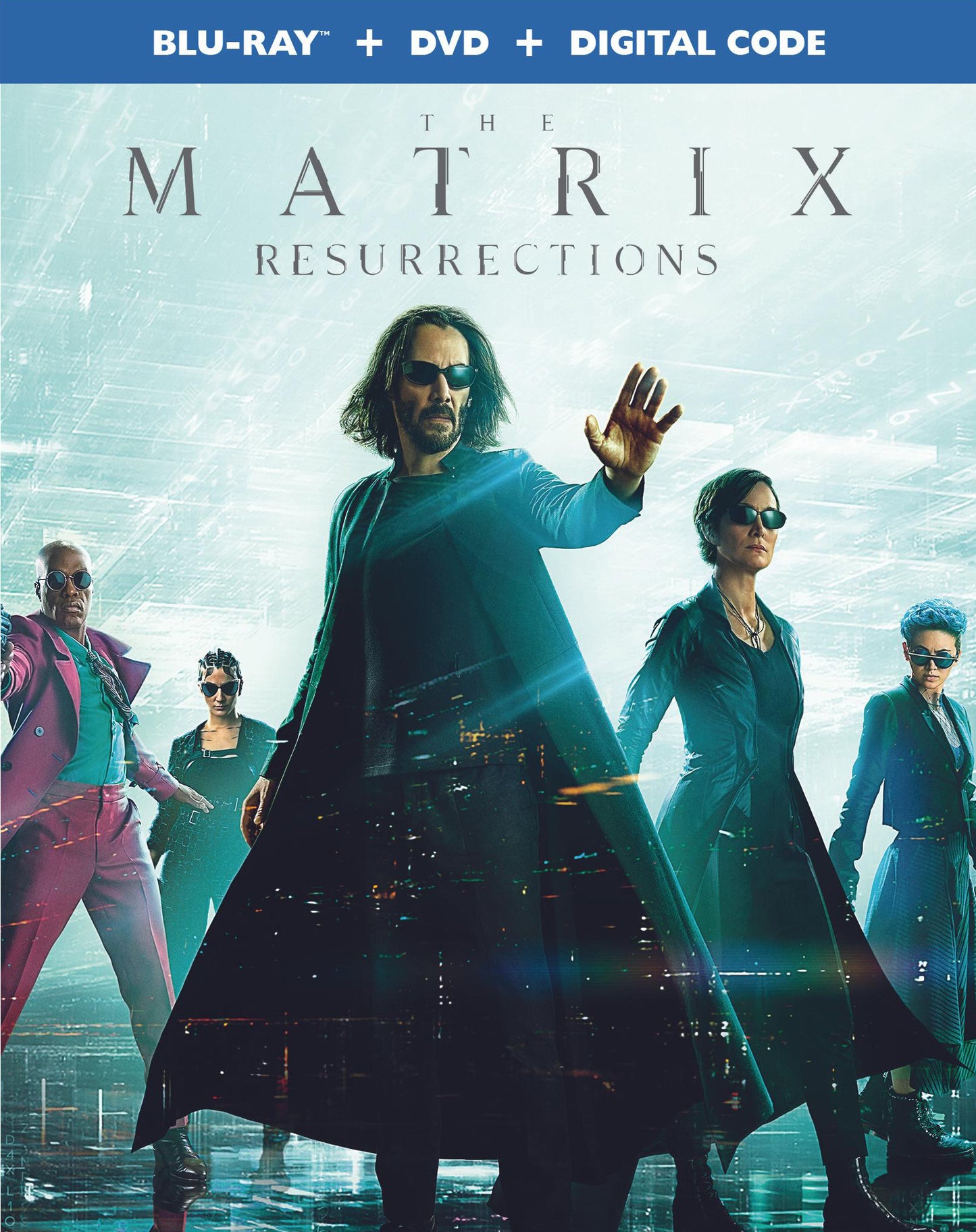 Matrix Resurrections [Includes Digital Copy] [Blu-ray/DVD] cover art