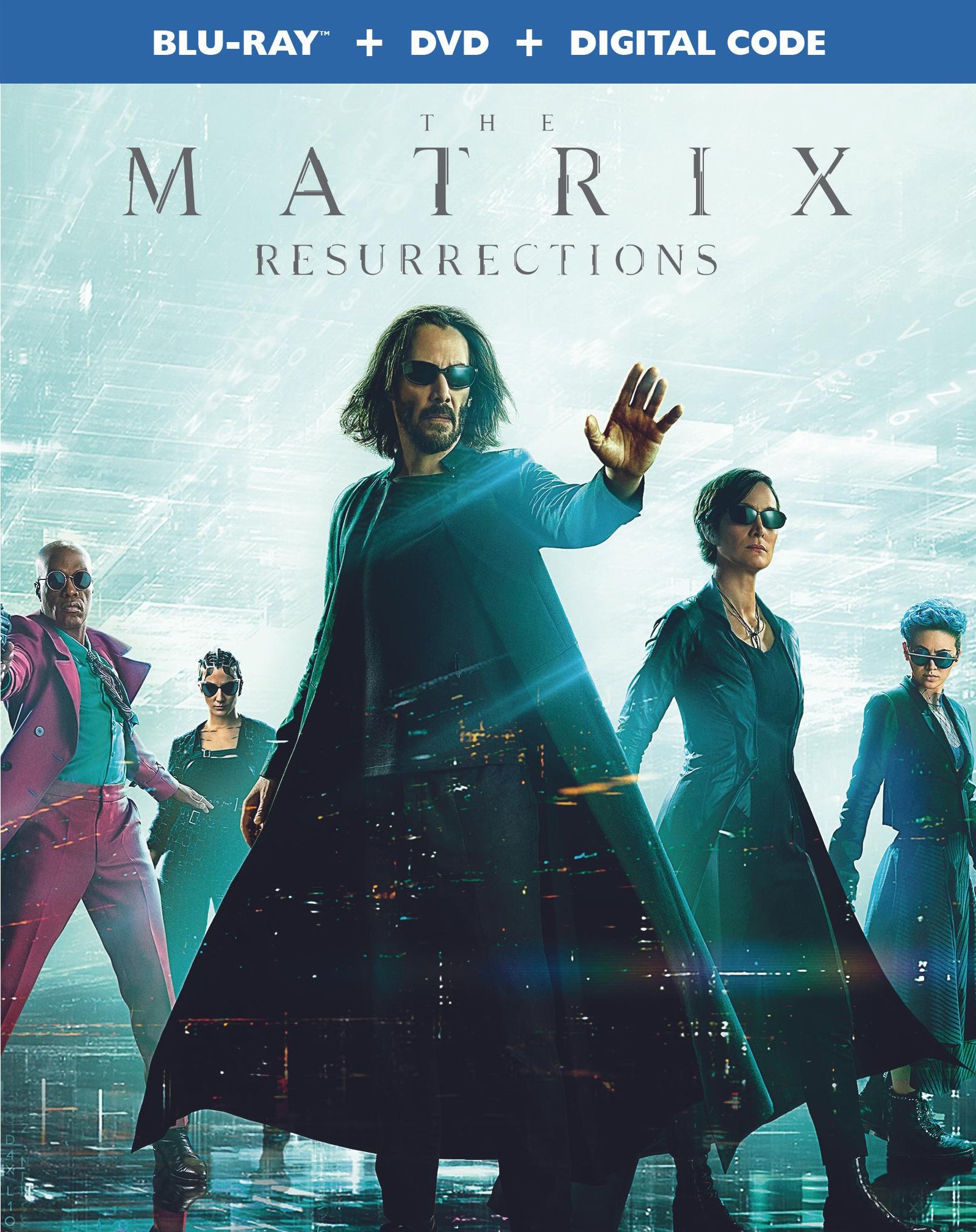 Matrix Resurrections [Includes Digital Copy] [Blu-ray/DVD] cover art