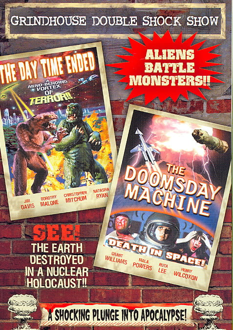 Grindhouse Double Shock Show: The Day Time Ended/The Doomsday Machine cover art