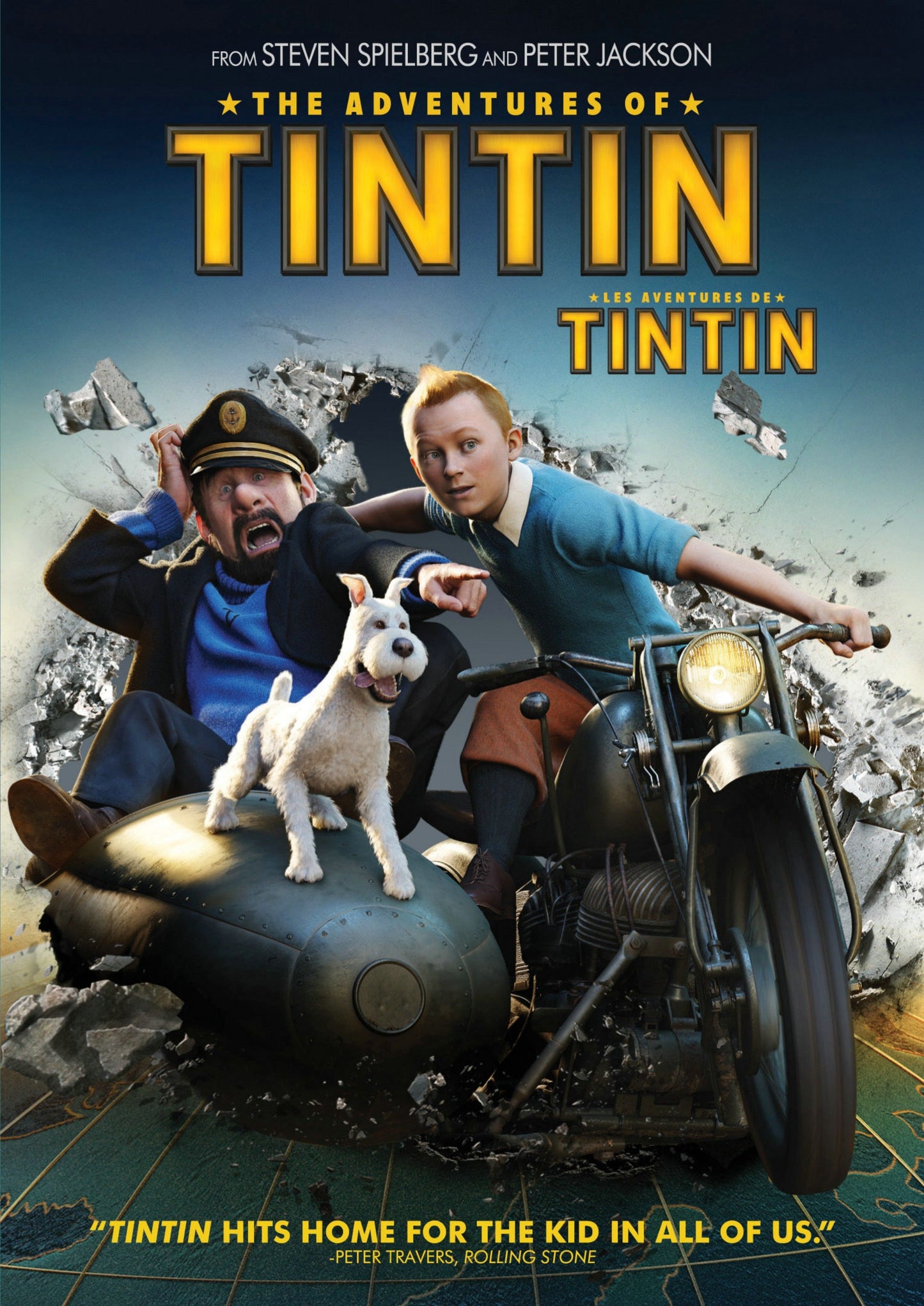 Adventures of Tintin cover art