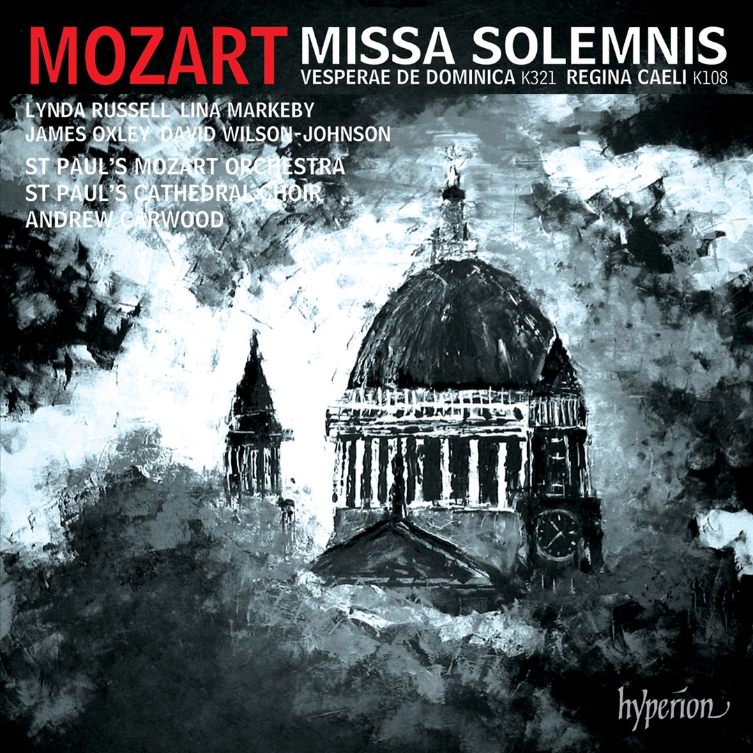 Mozart: Missa Solemnis; Vesperae de Dominica; Regina Caeli cover art