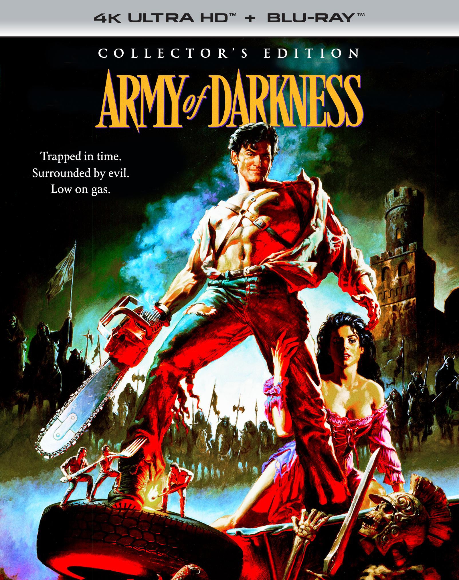 Army of Darkness [4K Ultra HD Blu-ray/Blu-ray] cover art
