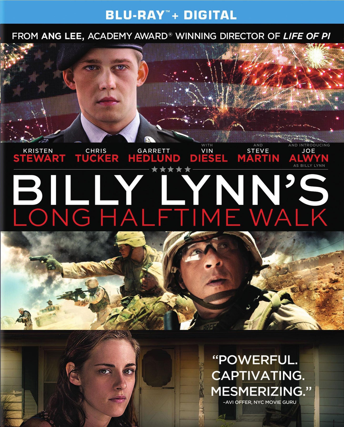 Billy Lynn's Long Halftime Walk [Includes Digital Copy] [Blu-ray] cover art