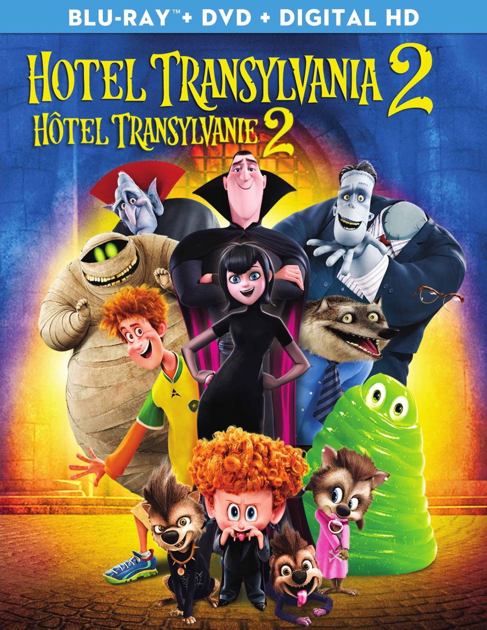 Hotel Transylvania 2 [Bilingual] [Blu-ray/DVD] cover art