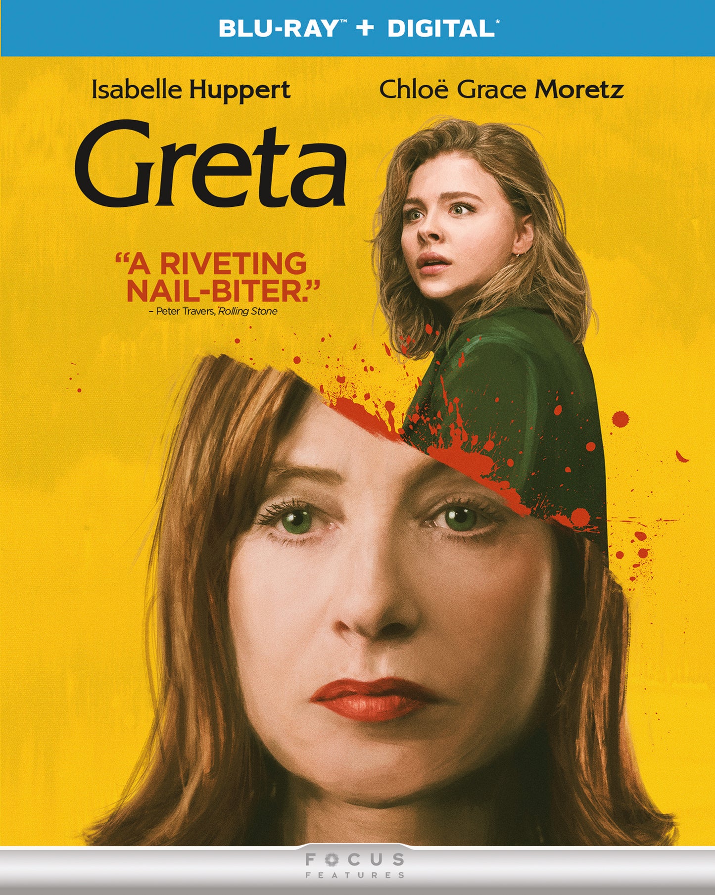 Greta [Includes Digital Copy] [Blu-ray] cover art